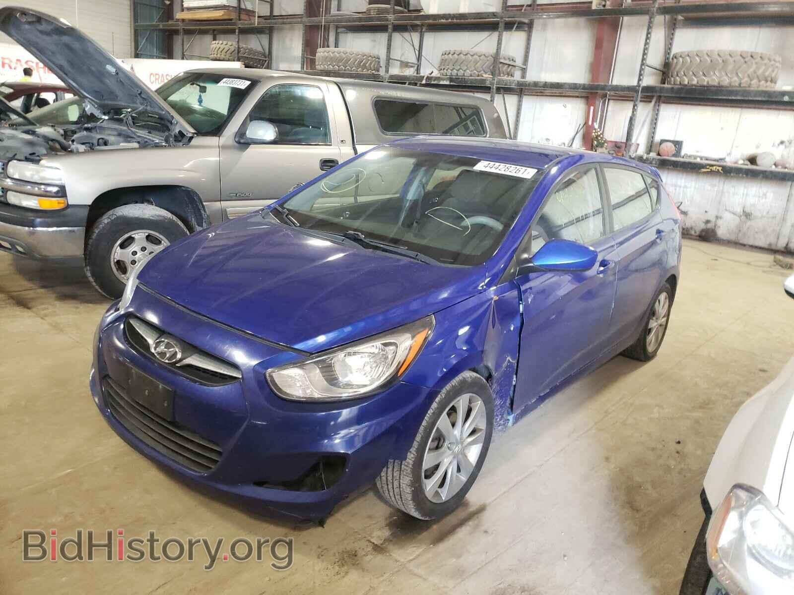 2012 HYUNDAI ACCENT - VIN: KMHCU5AE5CU006751 - Фото 2