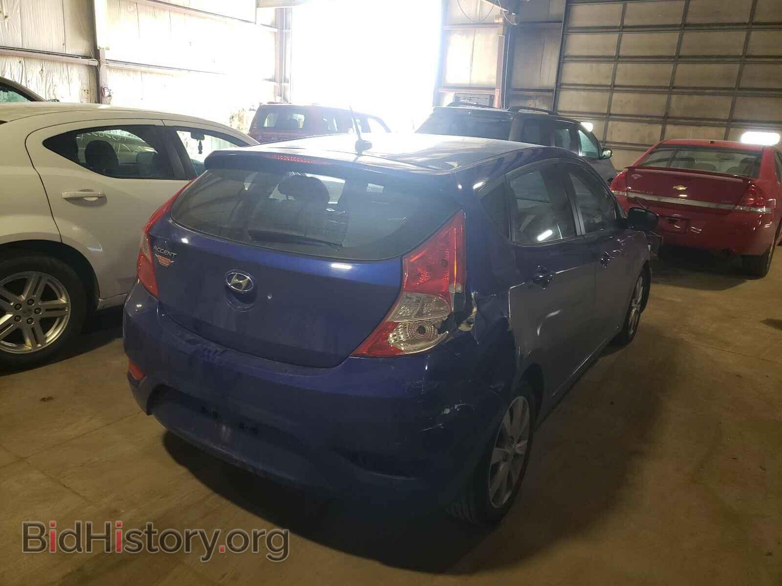 2012 HYUNDAI ACCENT - VIN: KMHCU5AE5CU006751 - Фото 4