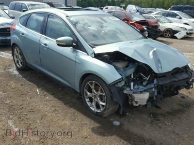 2012 Ford FOCUS Focus SEL, green — VIN 1FAHP3M29CL408999, Copart