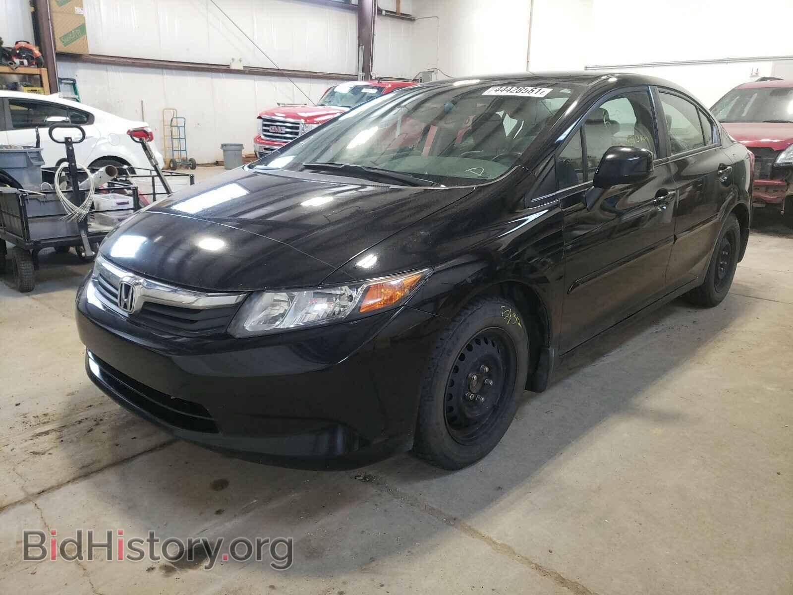 2012 HONDA CIVIC - VIN: 2HGFB2F47CH008348 - Фото 2