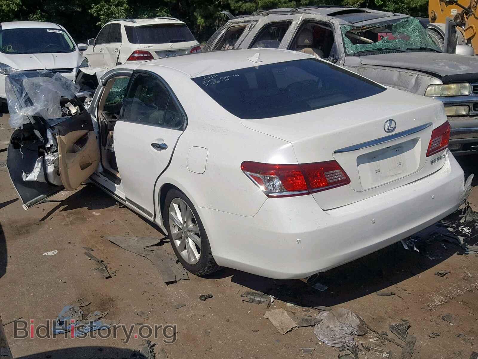 2012 LEXUS ES350 - VIN: JTHBK1EGXC2500284 - Фото 3