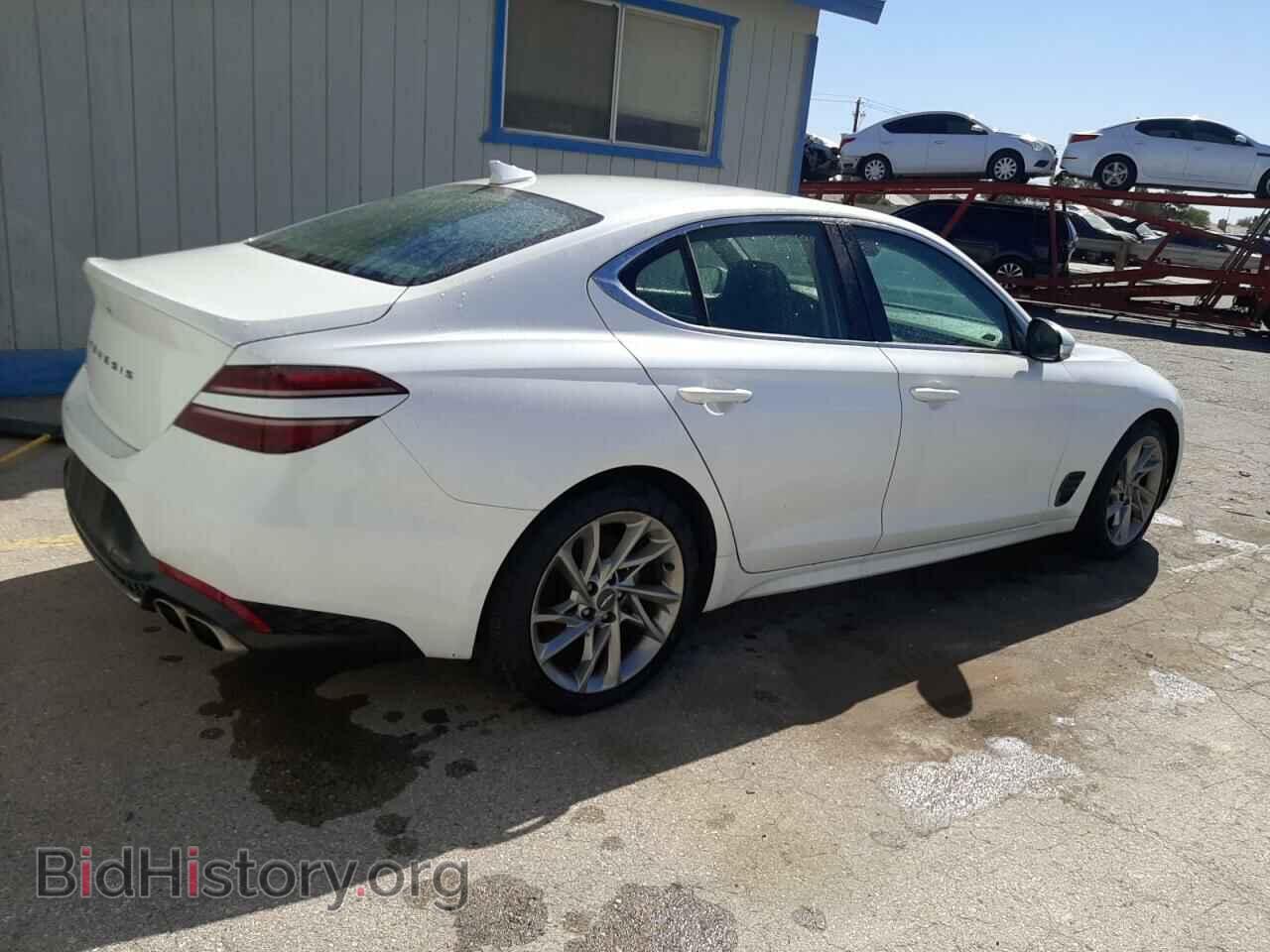 2022 GENESIS G70 BASE - VIN: KMTG34TA2NU094997 - Фото 3
