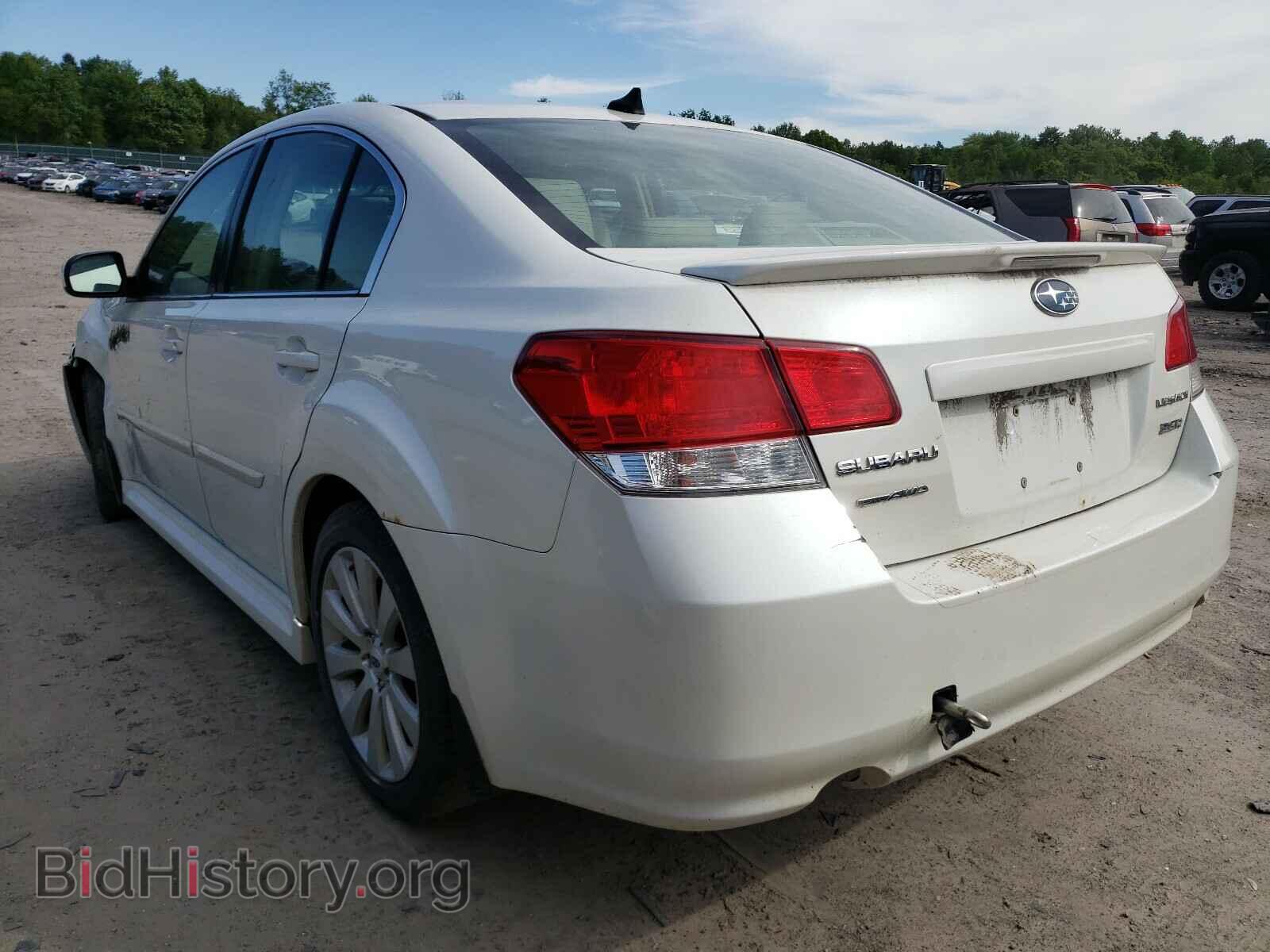 2012 SUBARU LEGACY - VIN: 4S3BMDK69C2026871 - Фото 3