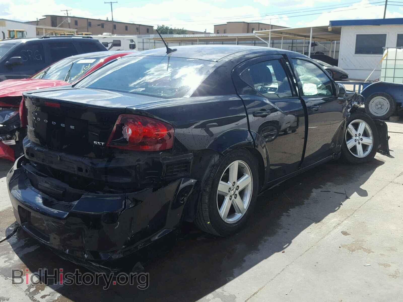 2013 DODGE AVENGER - VIN: 1C3CDZCB4DN662485 - Фото 4