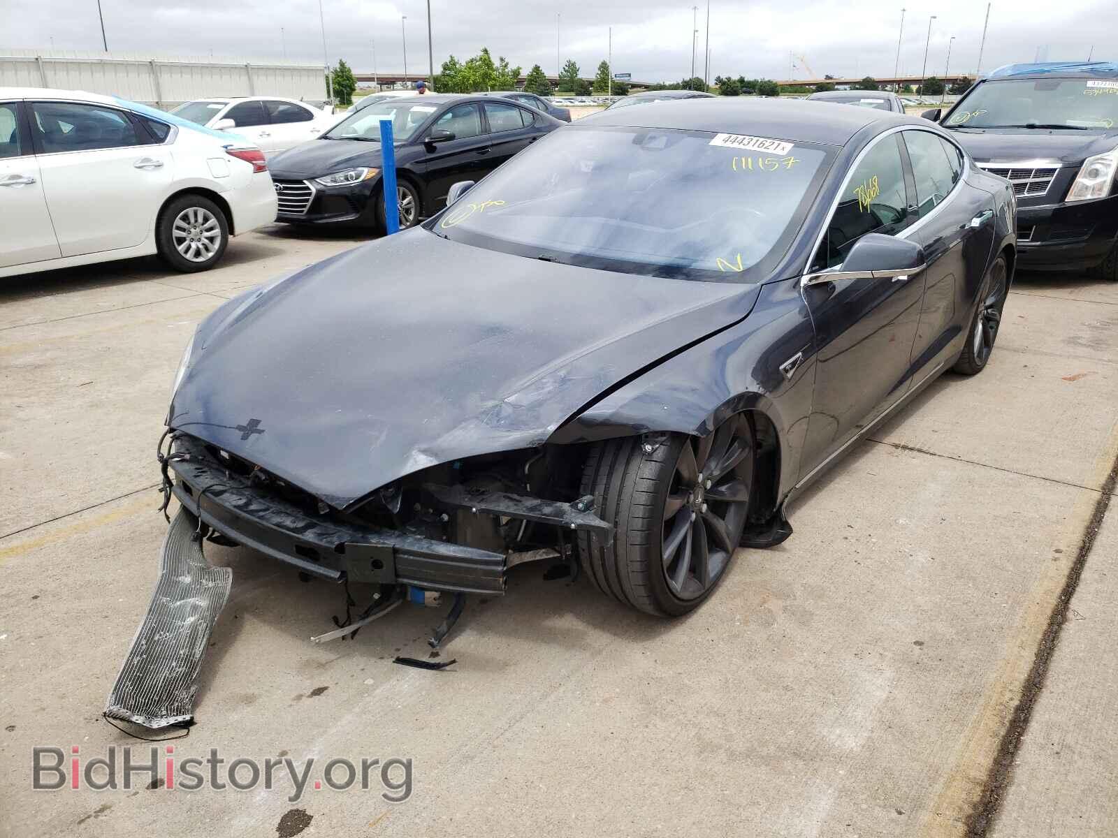 2015 TESLA MODEL S - VIN: 5YJSA1E25FF111157 - Фото 2