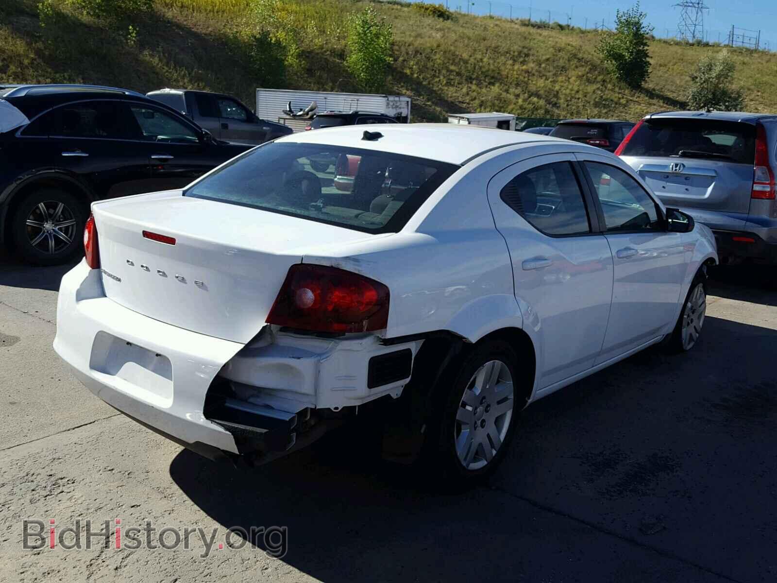 2012 DODGE AVENGER - VIN: 1C3CDZABXCN225544 - Фото 4