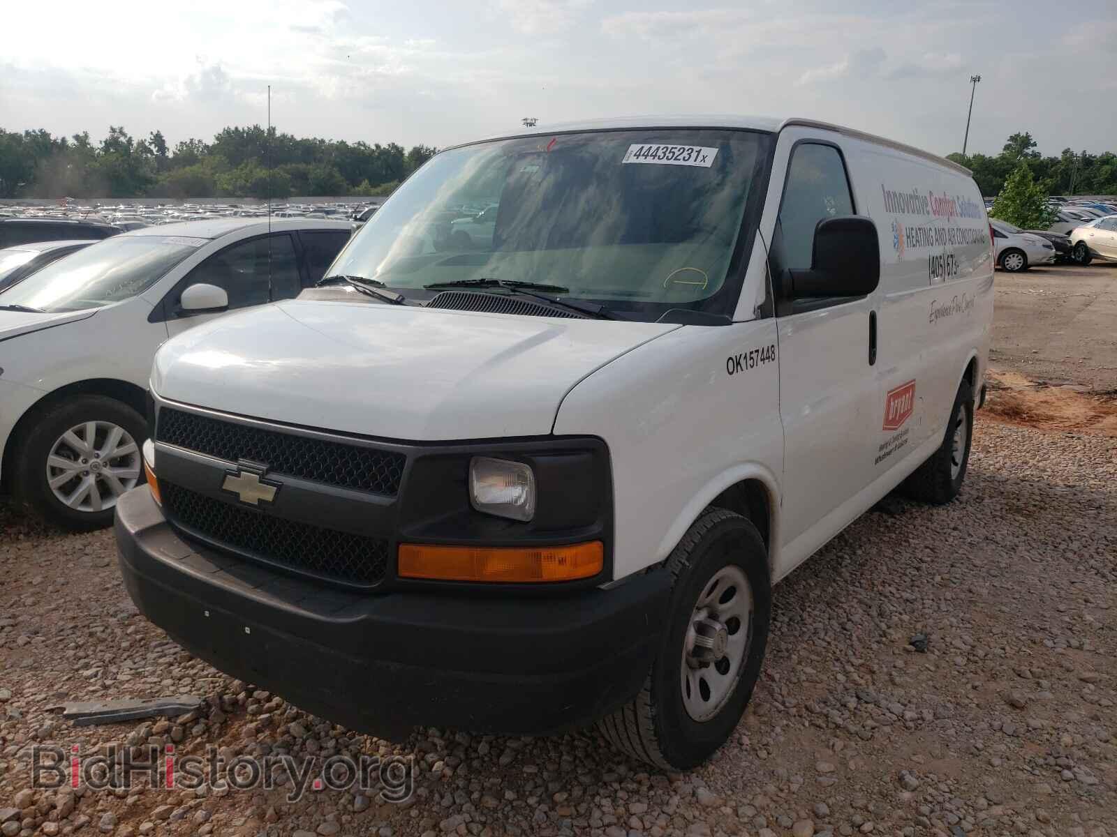 2012 CHEVROLET EXPRESS - VIN: 1GCSGAFX6C1178797 - Фото 2