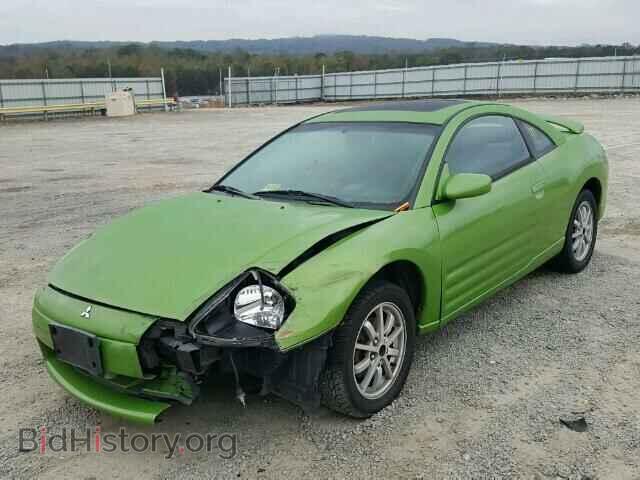 2002 MITSUBISHI ECLIPSE - VIN: 4A3AC44G62E089179 - Фото 2