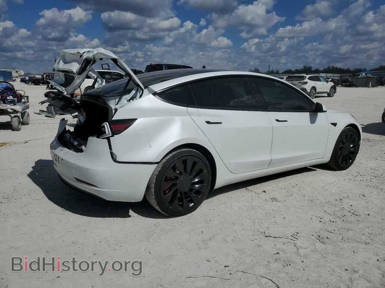 2022 TESLA MODEL 3 - VIN: 5YJ3E1EC0NF330558 - Photo 3