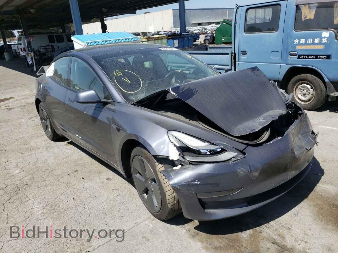 Photo 5YJ3E1EA2MF091558 - TESLA MODEL 3 2021