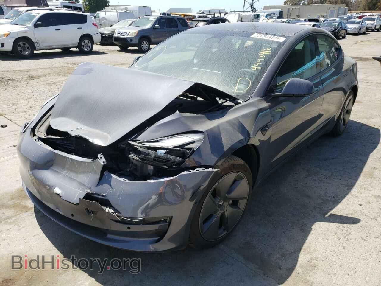2021 TESLA MODEL 3 - VIN: 5YJ3E1EA2MF091558 - Photo 2