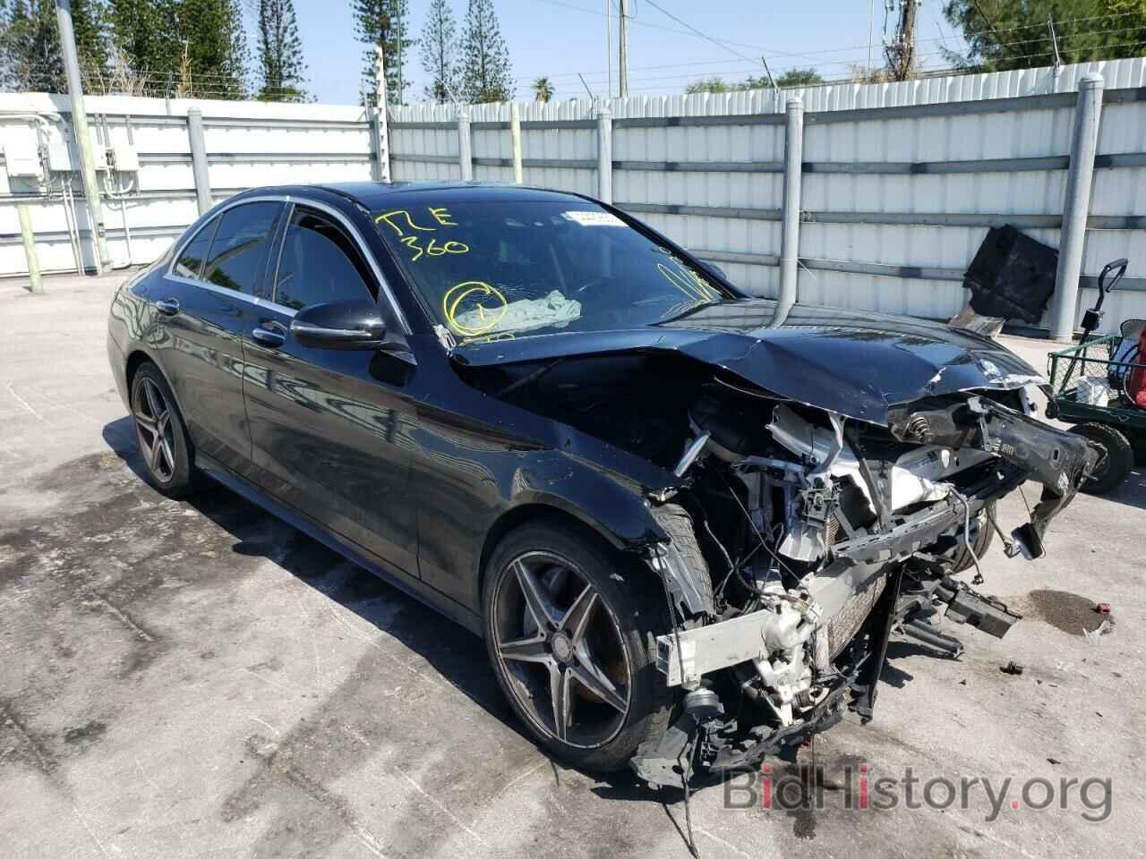 Photo 55SWF4JB6GU123120 - MERCEDES-BENZ C-CLASS 2016