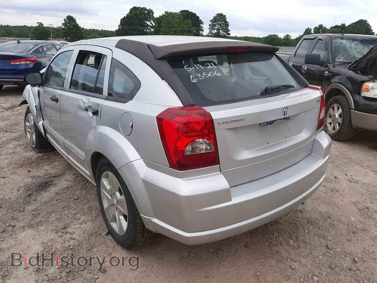 2007 DODGE CALIBER - VIN: 1B3HB48B37D543826 - Фото 3