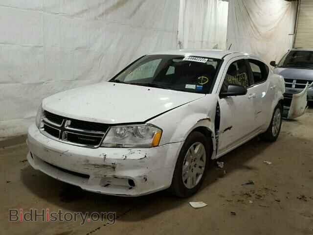 2014 DODGE AVENGER - VIN: 1C3CDZAB1EN196275 - Фото 2