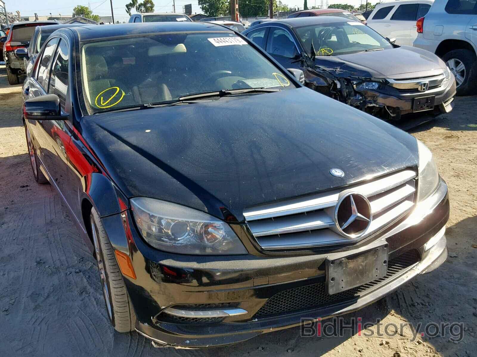 Photo WDDGF5EB1BA524491 - MERCEDES-BENZ C CLASS 2011