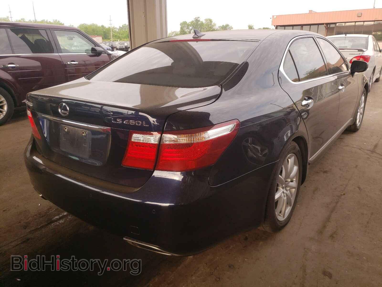 2007 LEXUS LS460 - VIN: JTHGL46F275015538 - Фото 4