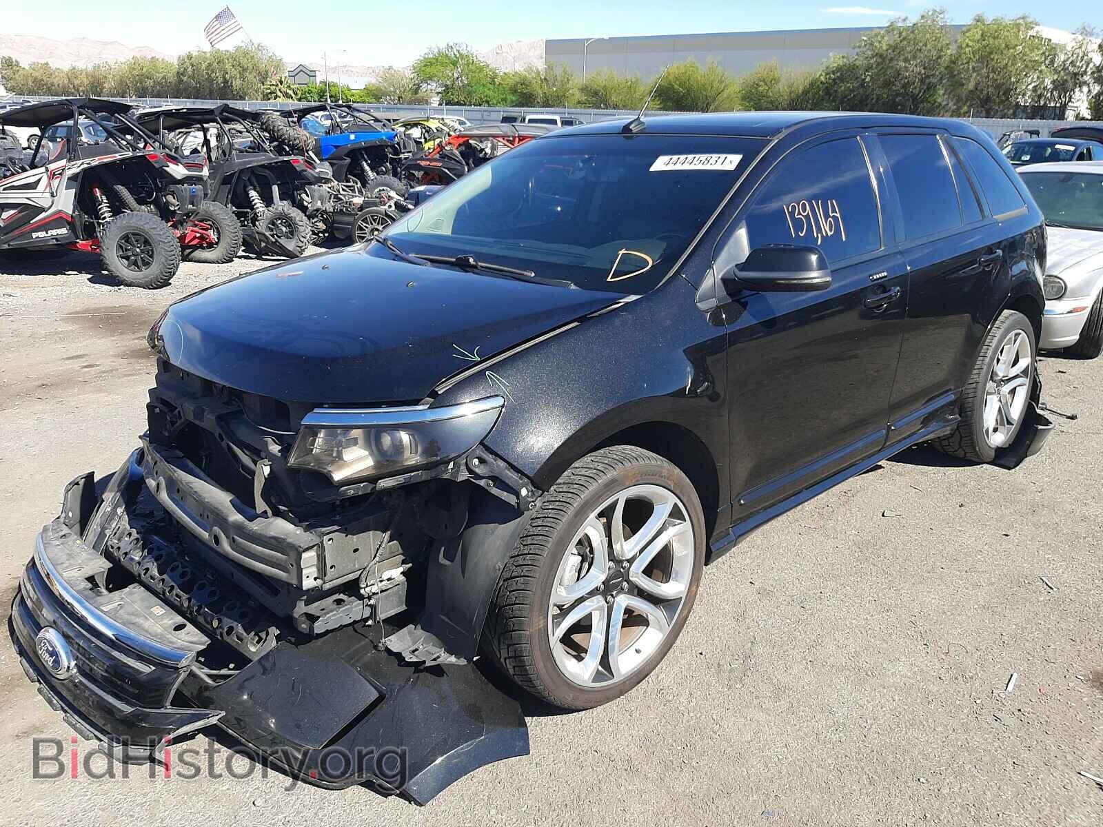2013 FORD EDGE - VIN: 2FMDK3AK0DBA21900 - Фото 2