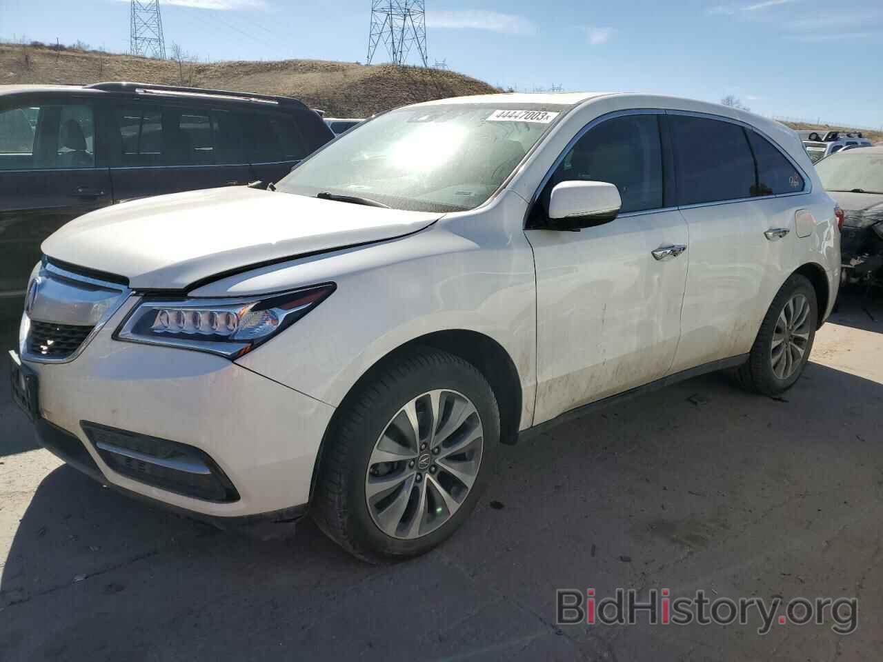 Фотография 5FRYD4H66GB047535 - ACURA MDX 2016