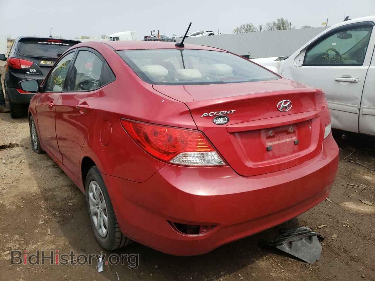 2013 HYUNDAI ACCENT - VIN: KMHCT4AE0DU396043 - Фото 3