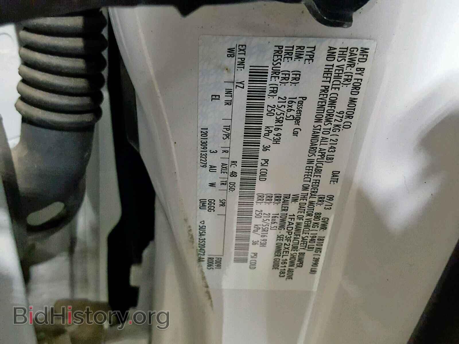 2014 FORD FOCUS SE - VIN: 1FADP3F2XEL161183 - Фото 10