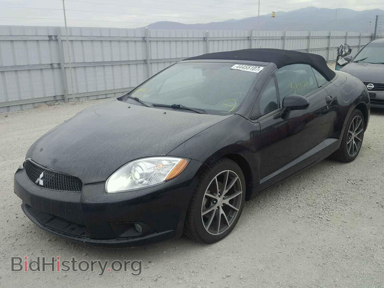 2011 MITSUBISHI ECLIPSE - VIN: 4A37L5EF8BE002727 - Фото 2