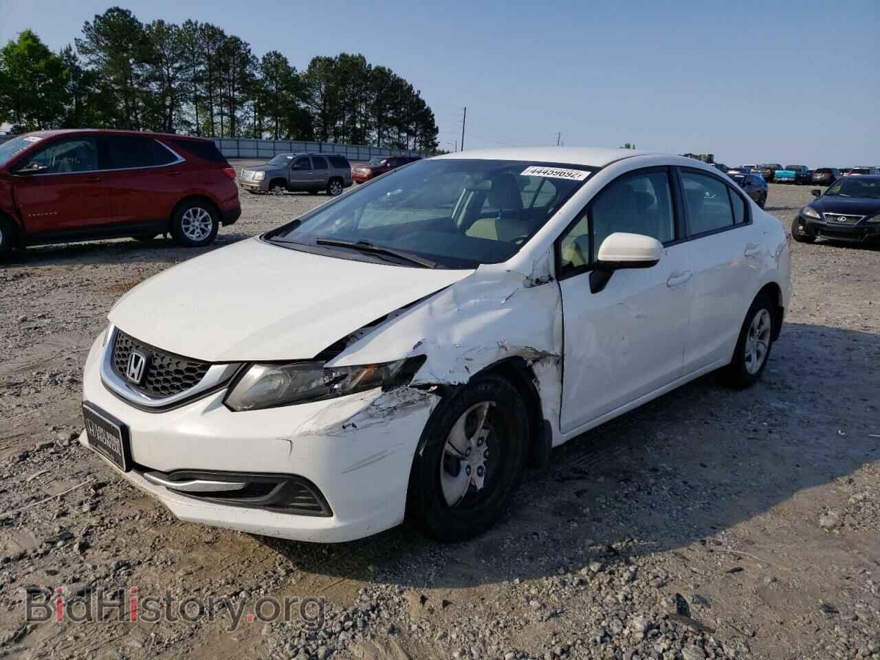 2014 HONDA CIVIC - VIN: 2HGFB2F55EH522307 - Photo 2