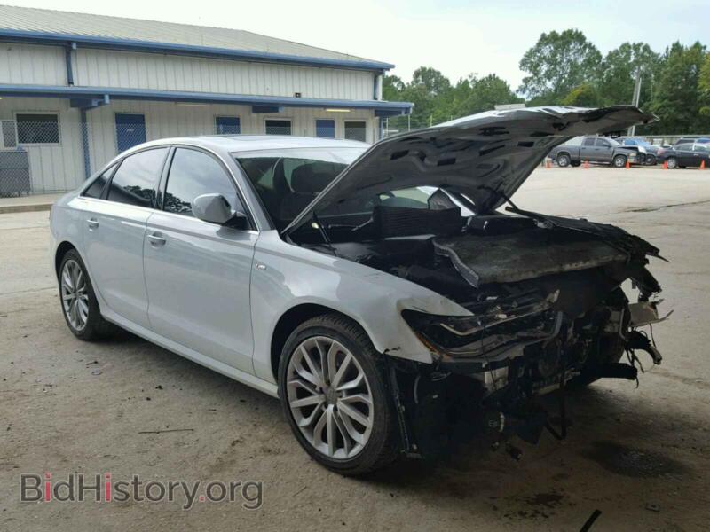2014 Audi A6 A6 Prestig (VIN WAUHMAFC4EN070588) — photo 1 of 10, Copart, damage: front end