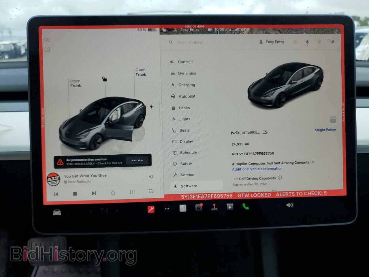 2023 TESLA MODEL 3 - VIN: 5YJ3E1EA7PF695756 - Photo 9