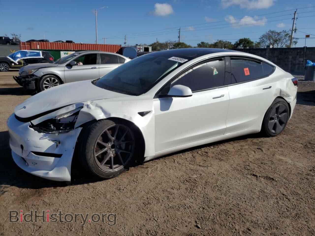 Photo 5YJ3E1EA3MF084795 - TESLA MODEL 3 2021