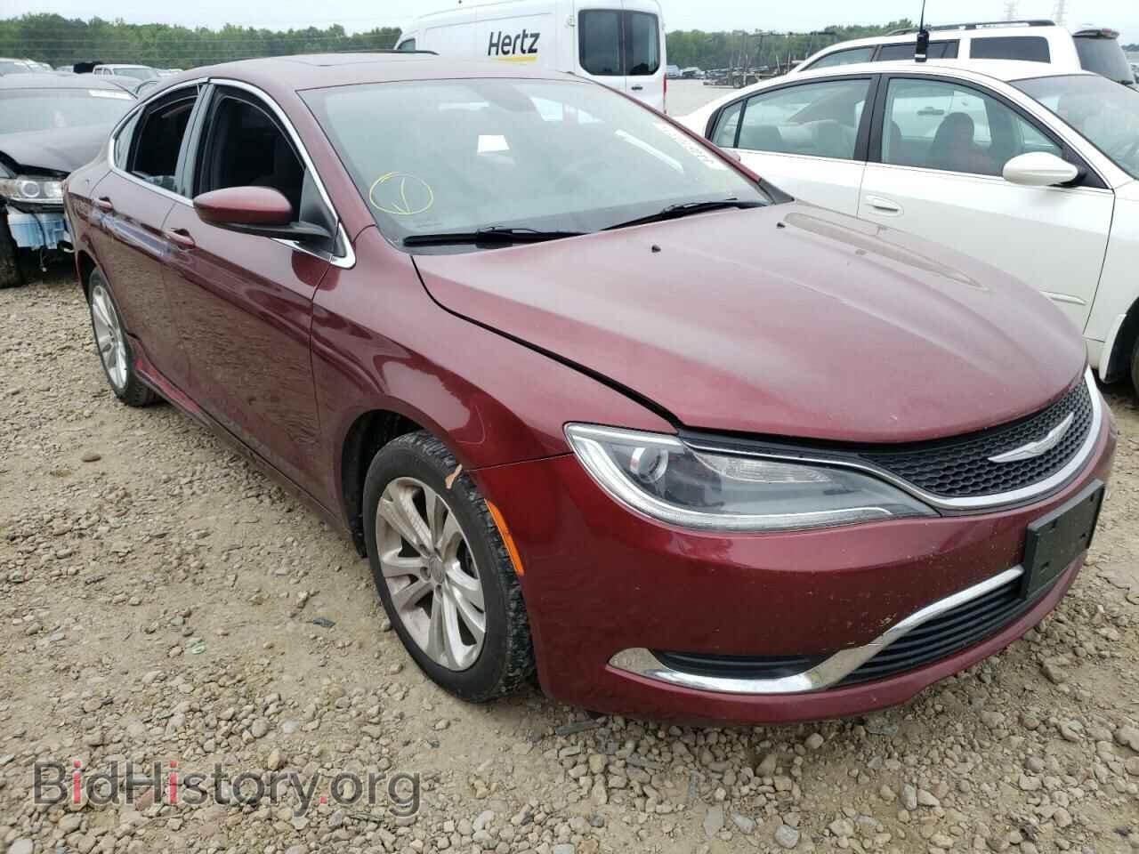 Фотография 1C3CCCAB2GN101497 - CHRYSLER 200 2016