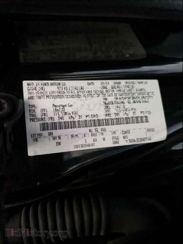 2013 FORD FOCUS - VIN: 1FADP3F20DL267270 - Photo 10