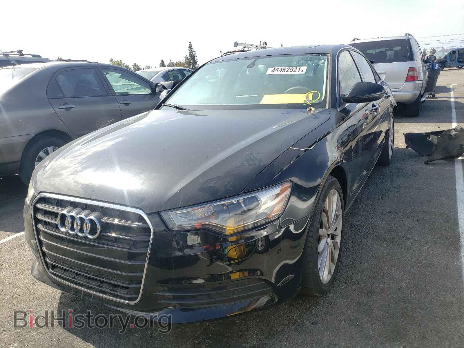 2014 AUDI A6 - VIN: WAUGFAFC8EN145198 - Фото 2