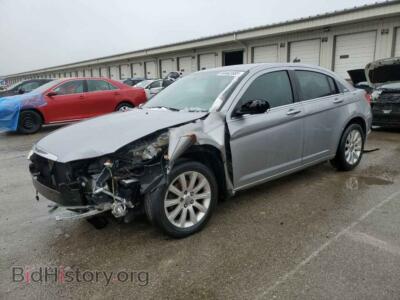 2013 Chrysler 200 Touring, серый — VIN 1C3CCBBB2DN688904, Copart