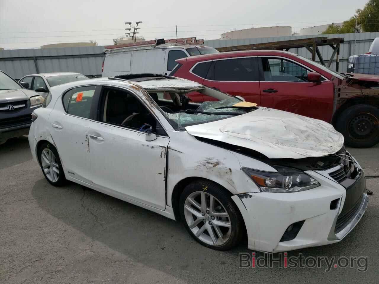 Photo JTHKD5BH4G2277504 - LEXUS CT 200 2016