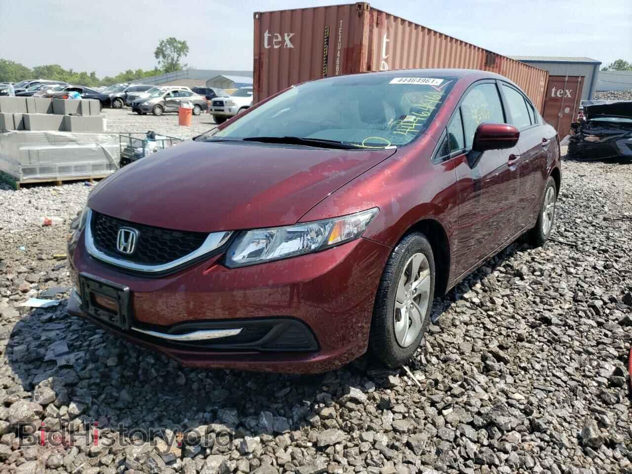 2015 HONDA CIVIC - VIN: 19XFB2F54FE071303 - Фото 2