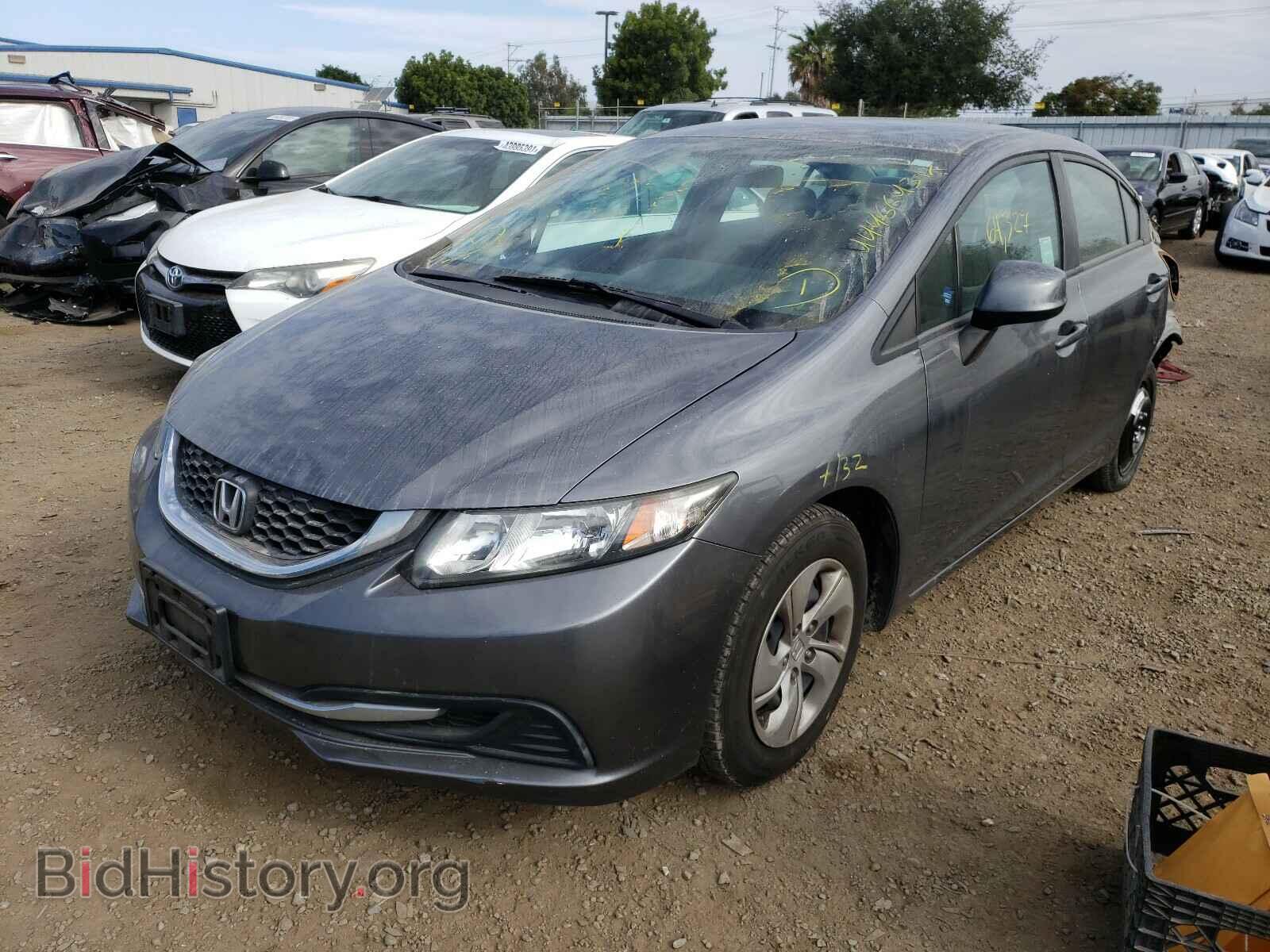 2013 HONDA CIVIC - VIN: 19XFB2F59DE265614 - Фото 2