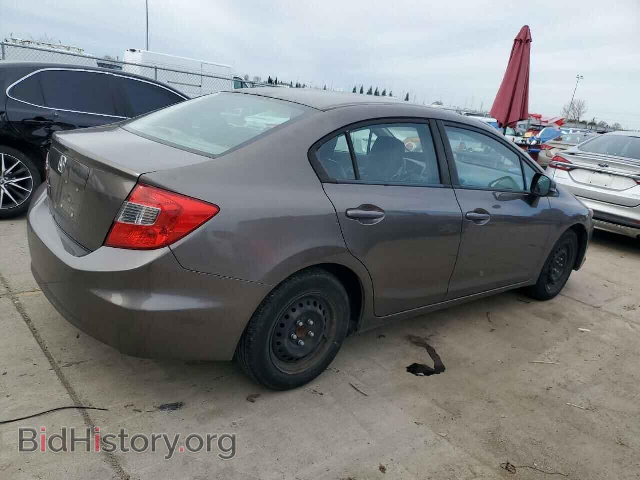 2012 HONDA CIVIC - VIN: 2HGFB2F51CH609618 - Фото 3