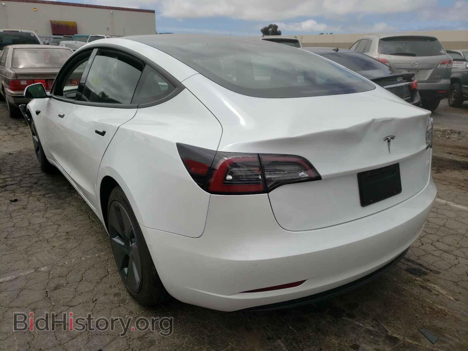 2021 TESLA MODEL 3 - VIN: 5YJ3E1EA0MF876967 - Photo 3