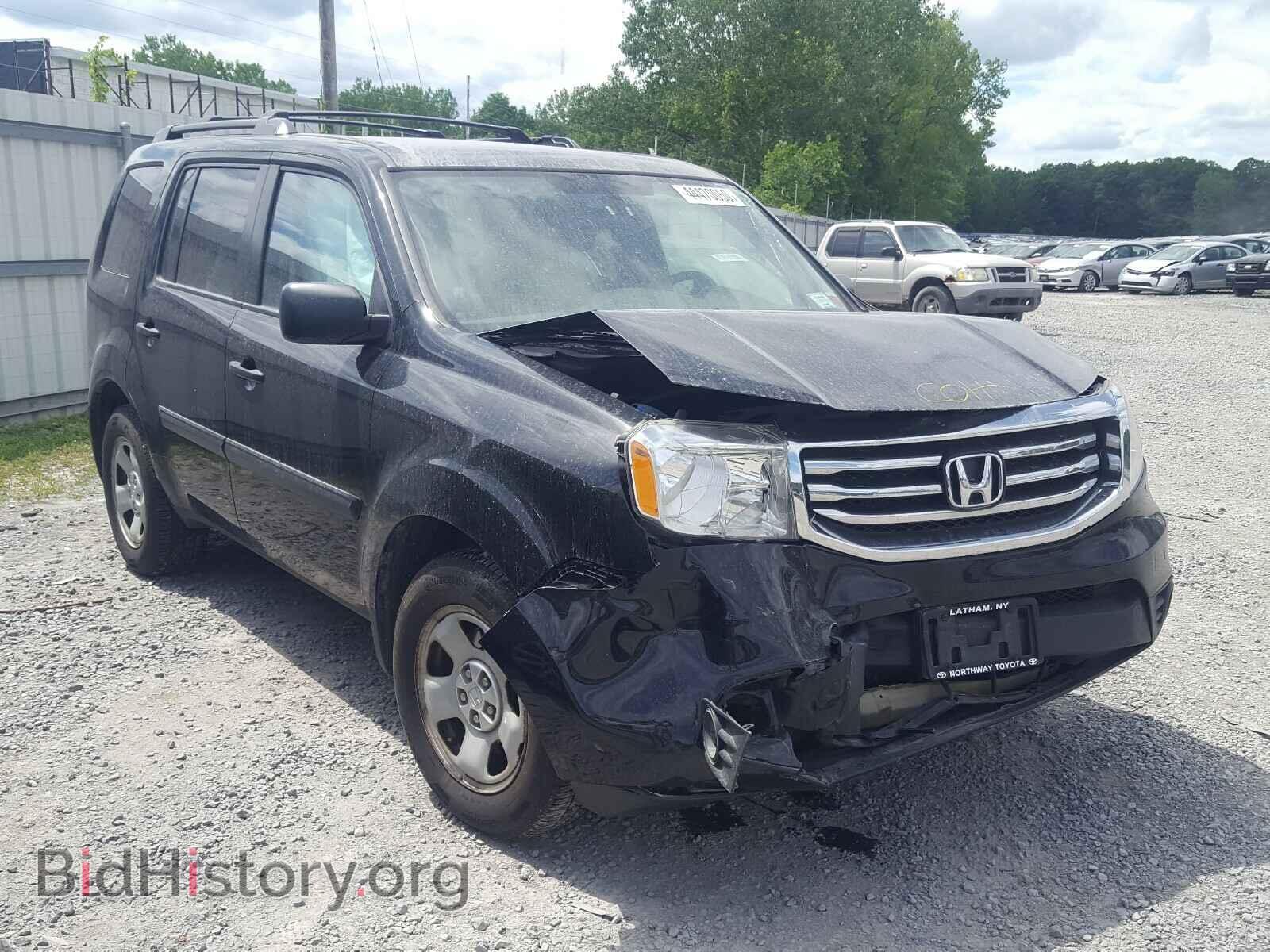 Фотография 5FNYF4H20FB015977 - HONDA PILOT 2015