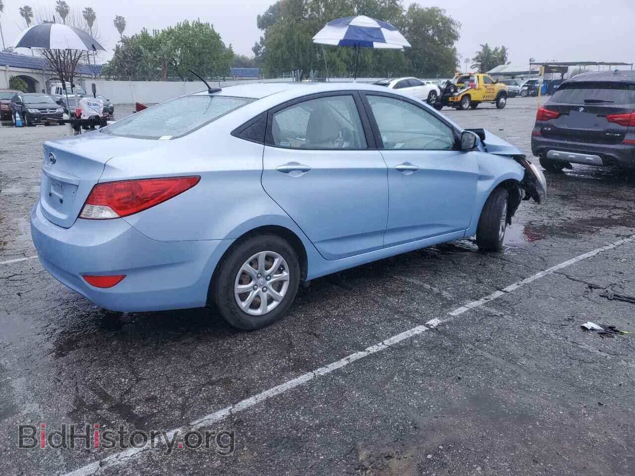 2014 HYUNDAI ACCENT - VIN: KMHCT4AE3EU652158 - Фото 3