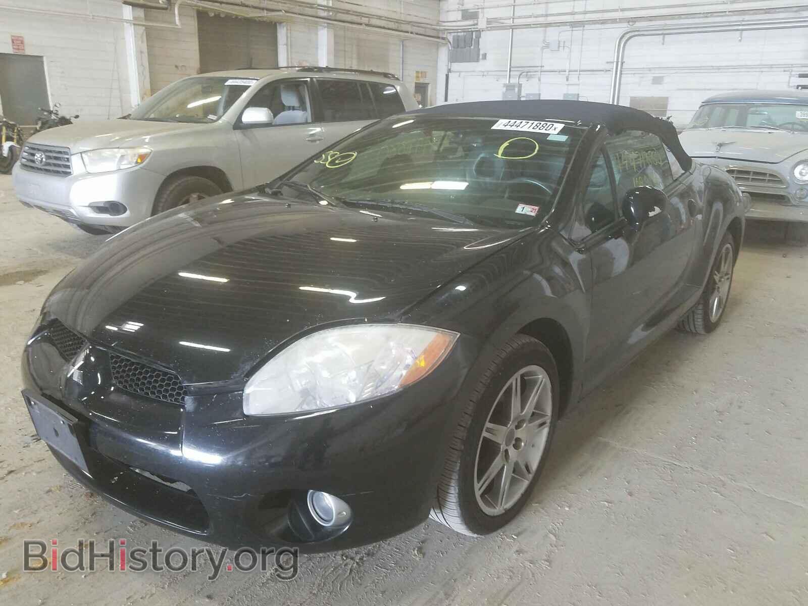 2008 MITSUBISHI ECLIPSE - VIN: 4A3AL35T98E020243 - Фото 2