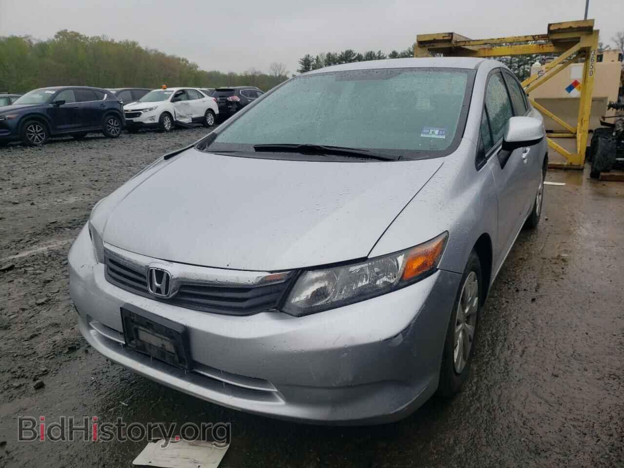 2012 HONDA CIVIC - VIN: 2HGFB2F59CH577680 - Фото 2