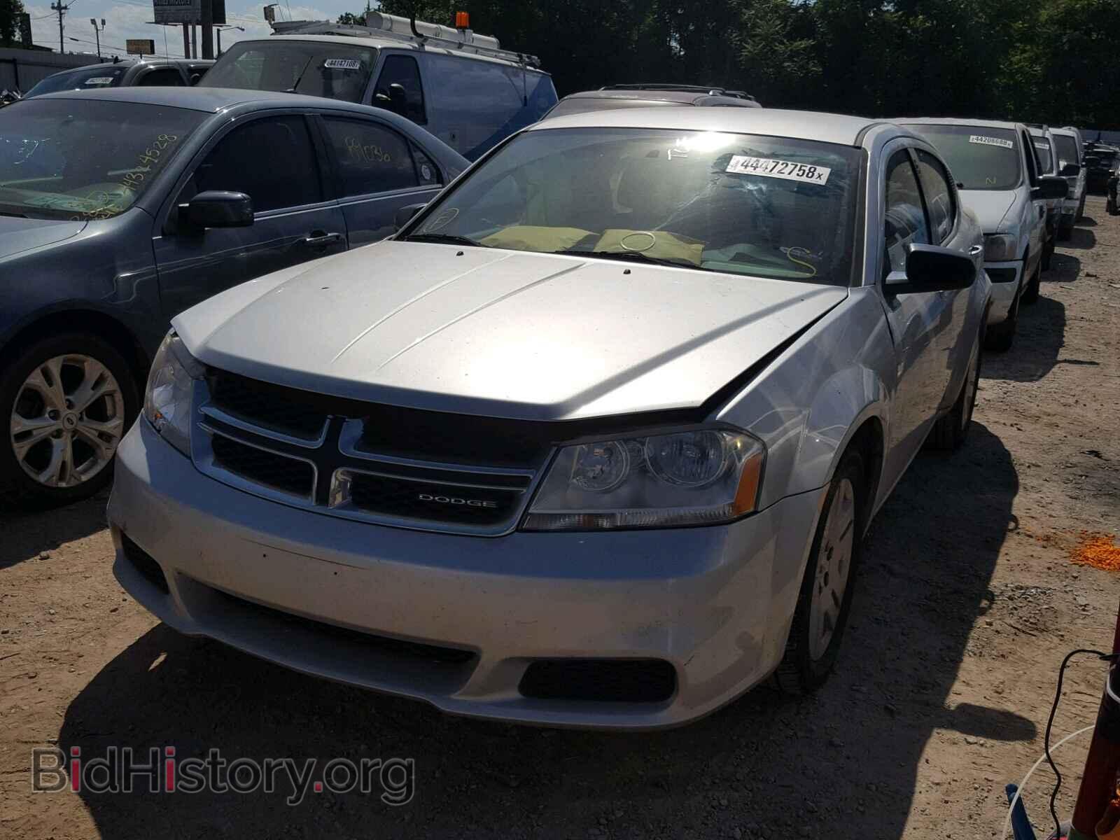 2011 DODGE AVENGER - VIN: 1B3BD4FB6BN616497 - Фото 2