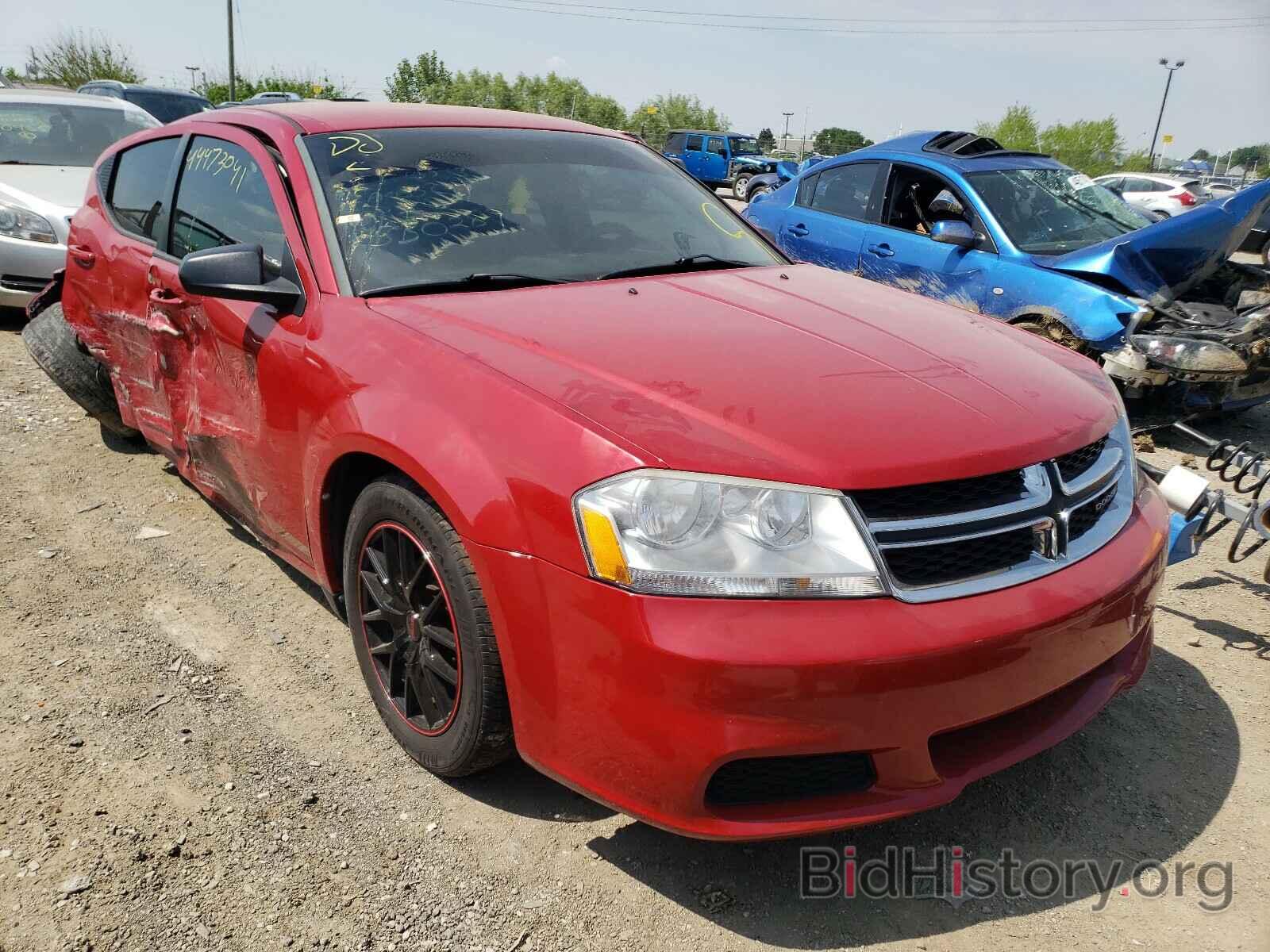 Photo 1C3CDZAB9DN530289 - DODGE AVENGER 2013