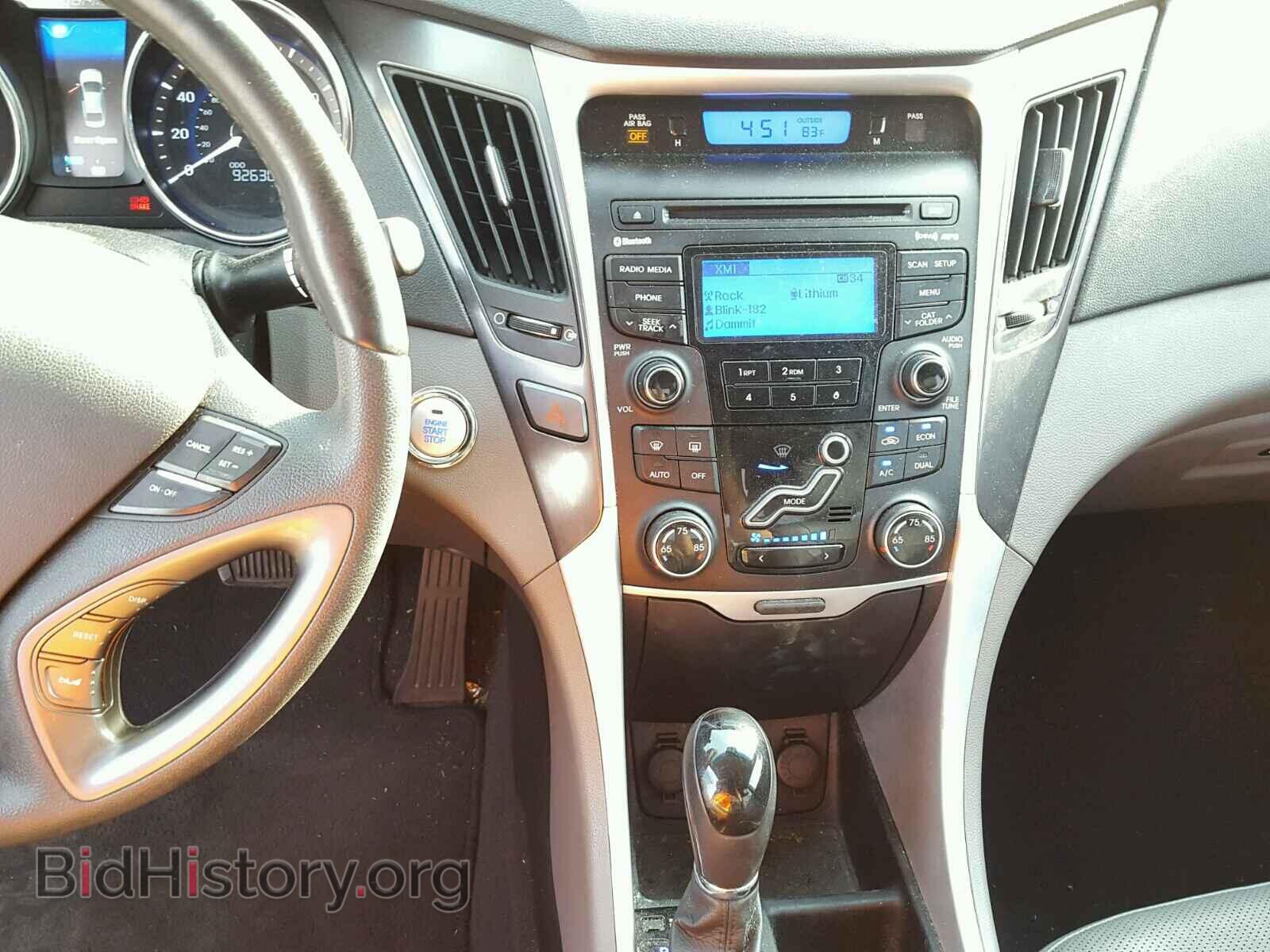 2012 HYUNDAI SONATA - VIN: KMHEC4A40CA031880 - Photo 9