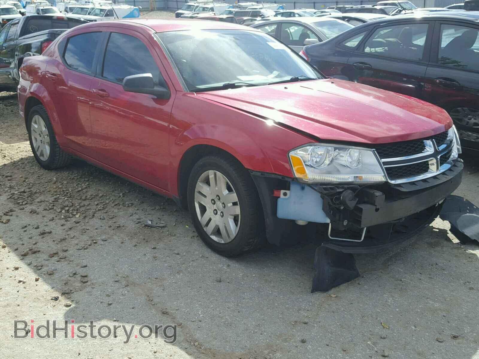 Photo 1C3CDZAB6DN529312 - DODGE AVENGER 2013