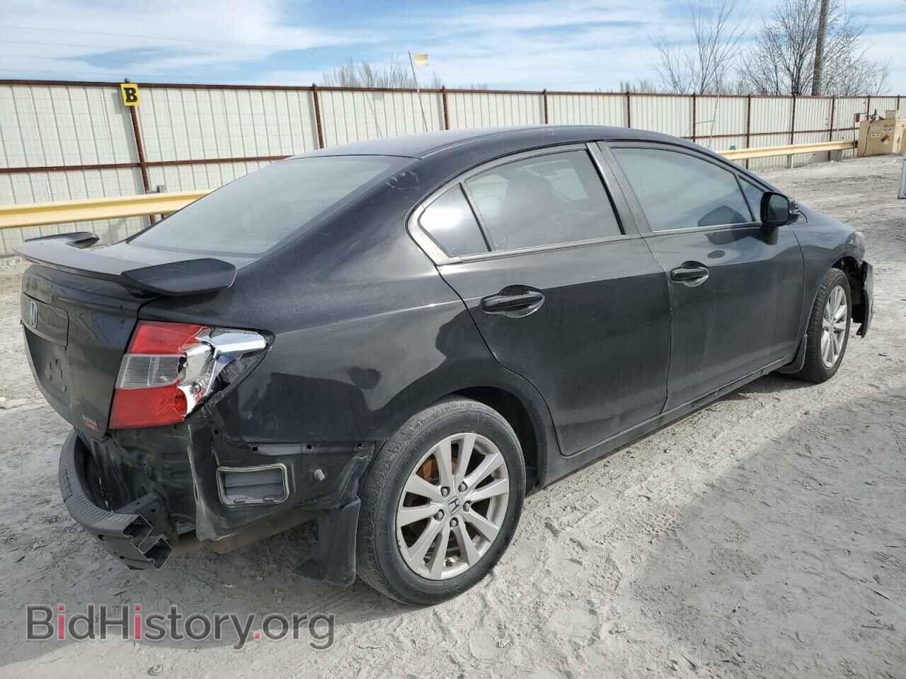 2012 HONDA CIVIC - VIN: 19XFB2F85CE052474 - Фото 3
