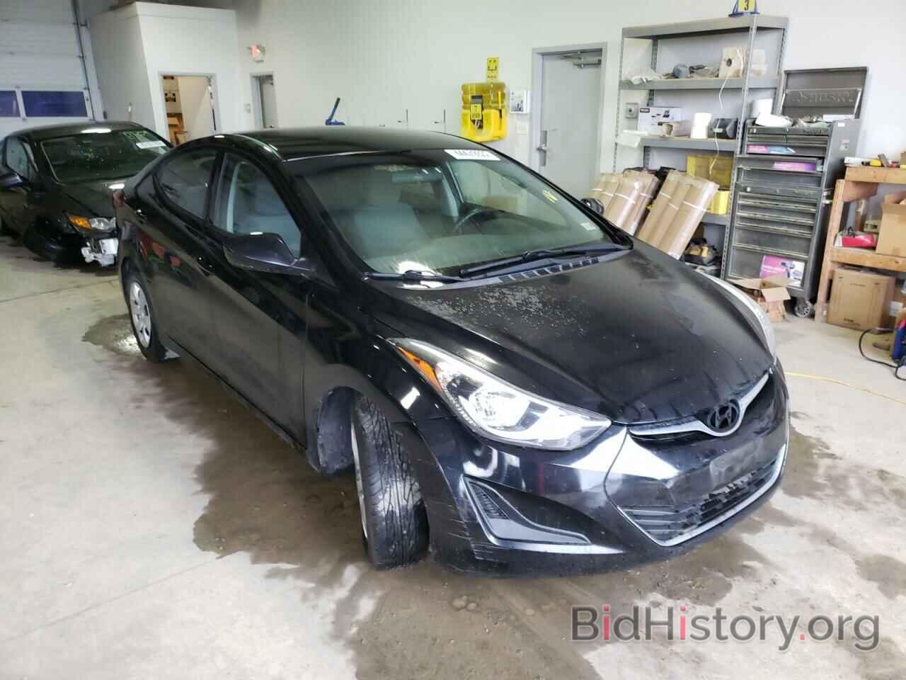 Photo 5NPDH4AEXGH701976 - HYUNDAI ELANTRA 2016