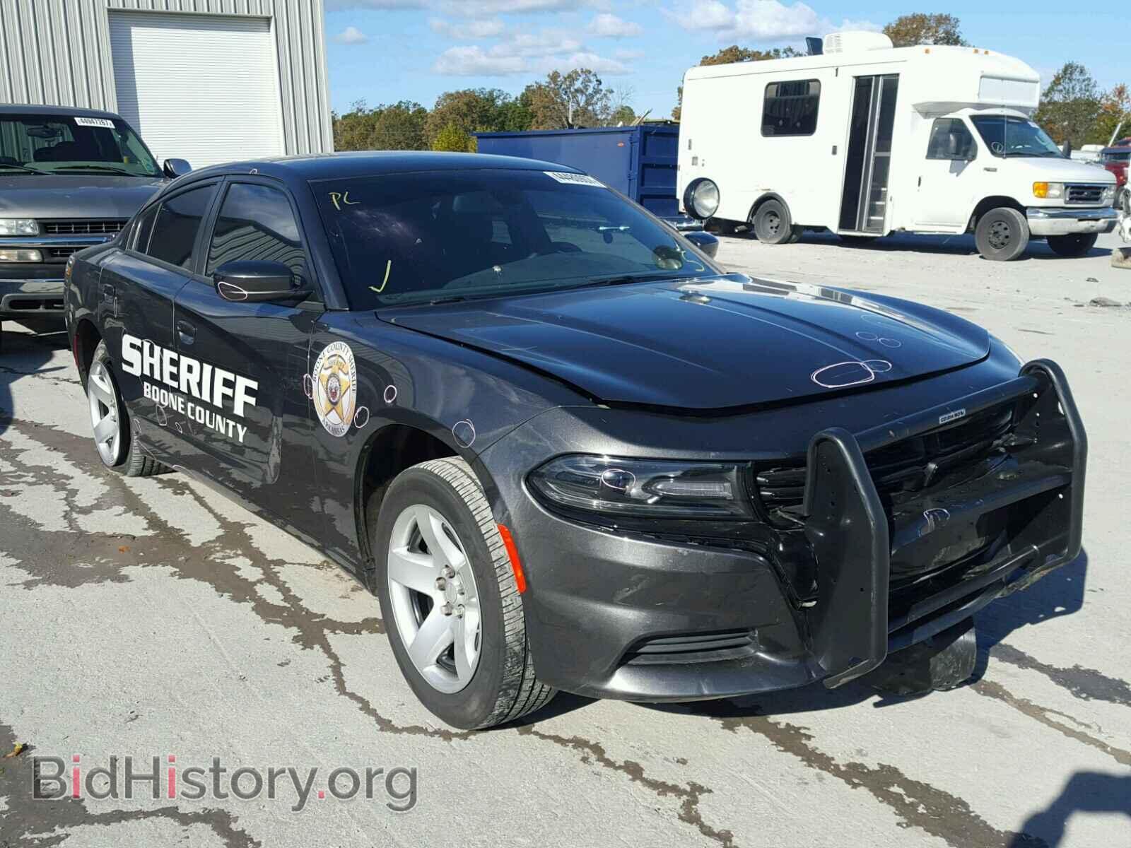 Фотография 2C3CDXAT7HH552822 - DODGE CHARGER 2017
