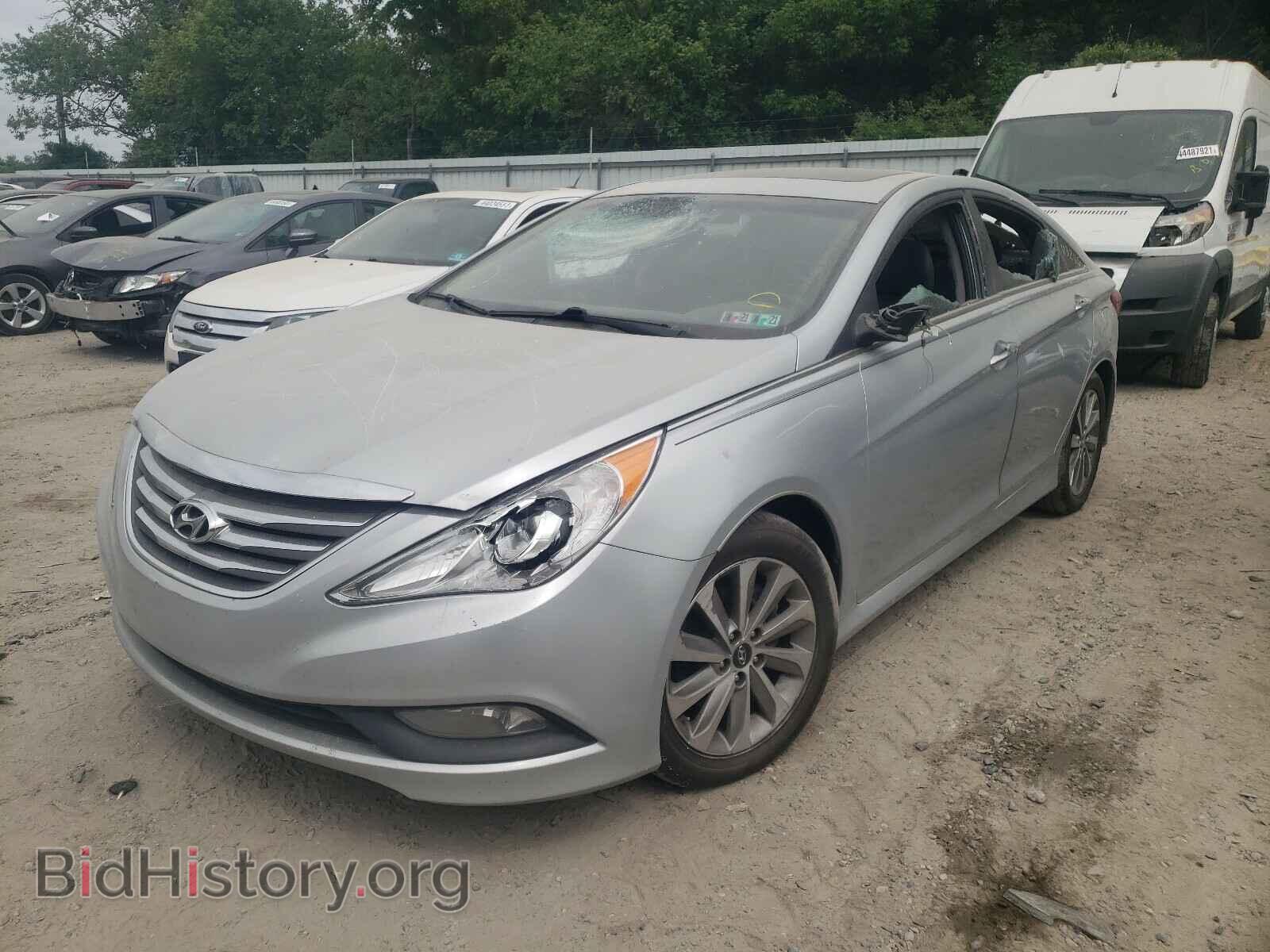 2014 HYUNDAI SONATA - VIN: 5NPEC4AB0EH937302 - Фото 2